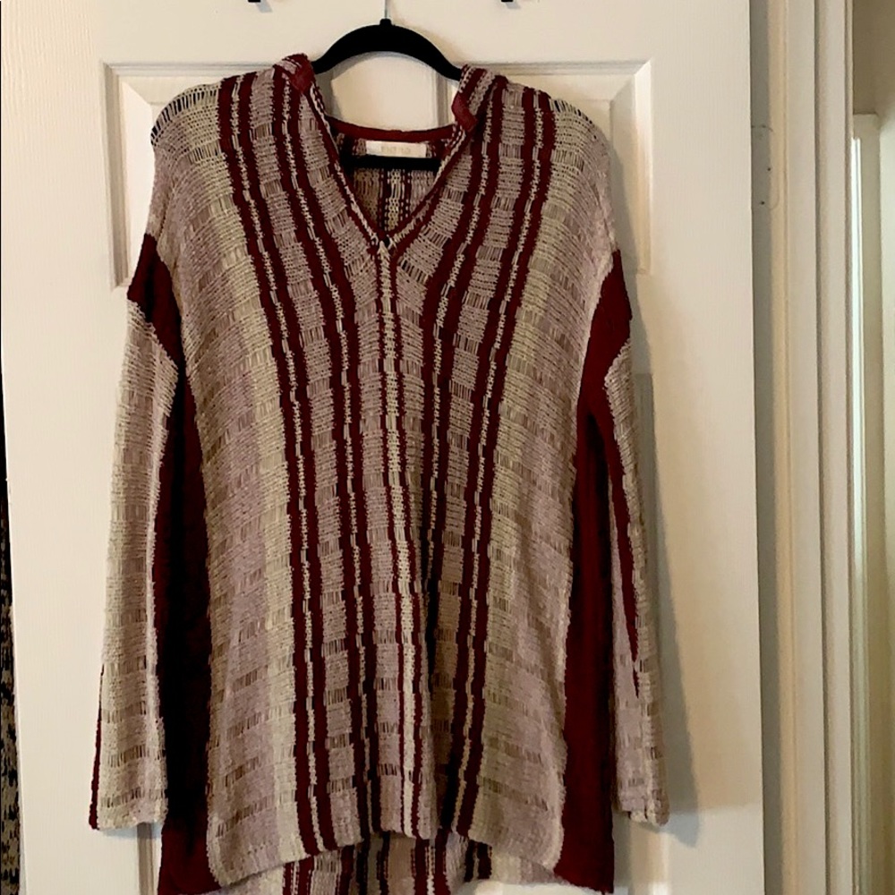 Hooded Light Sweater
